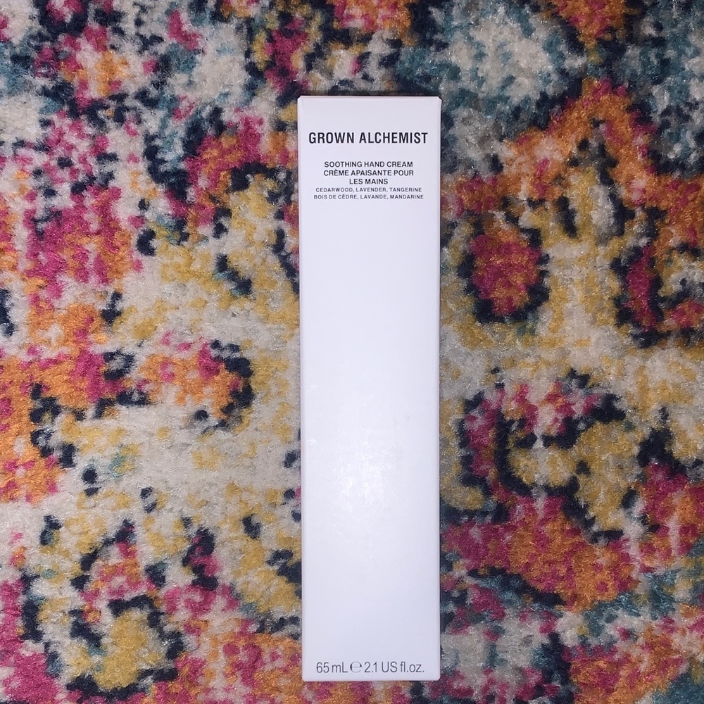 *Brand new/sealed” Grown Alchemist Soothing Hand Cream